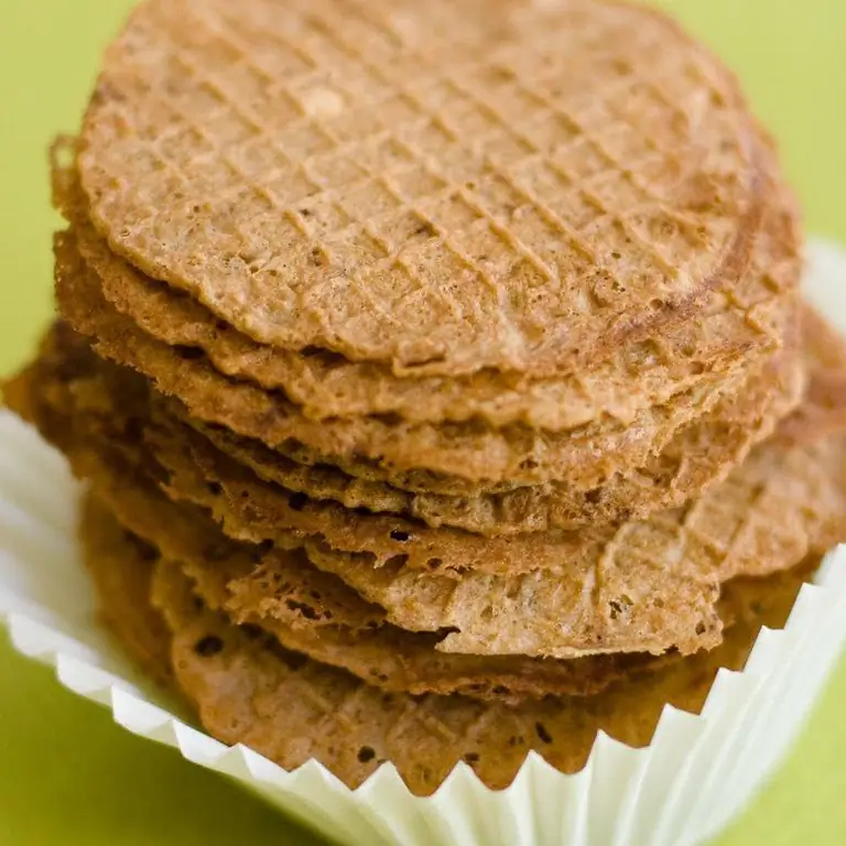 Thin crispy waffles