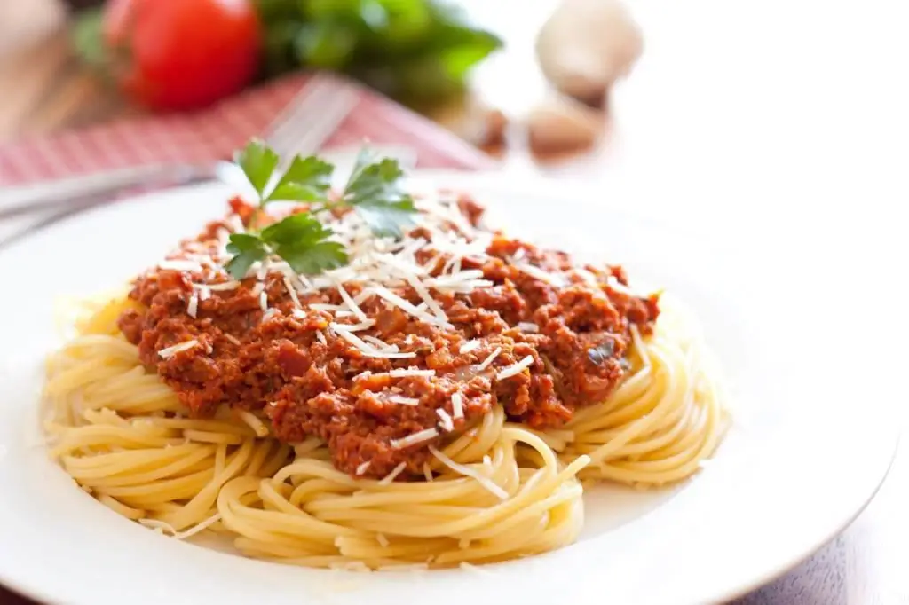 Spaghetti bolognese