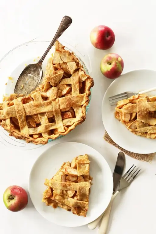 Tarte aux pommes américaine