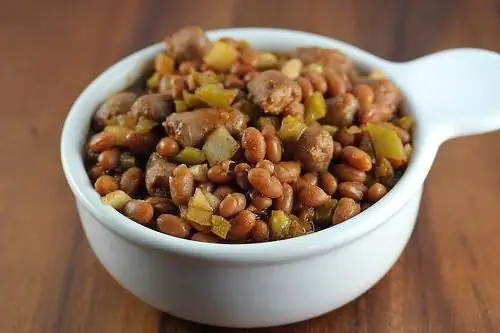 mga recipe ng bean bean