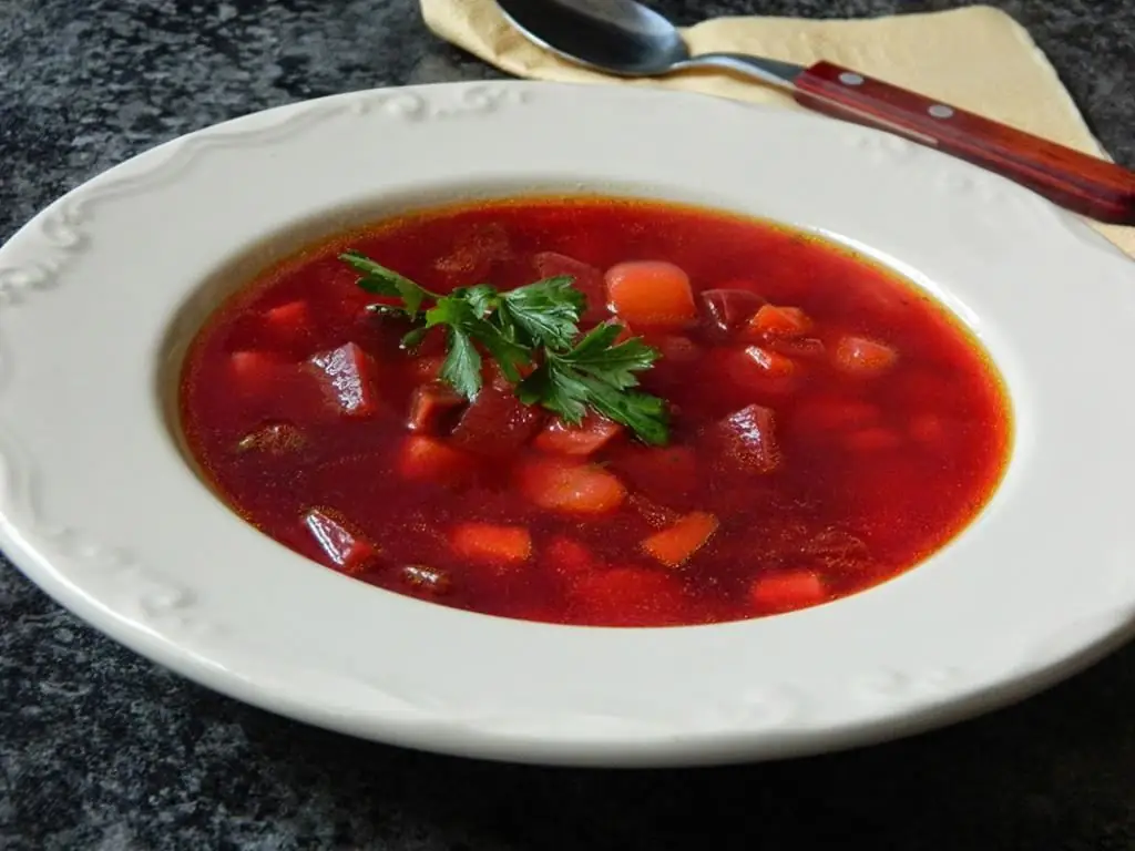 Lenten borscht