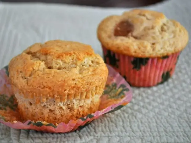 Cupcake en marxaoli vegetal