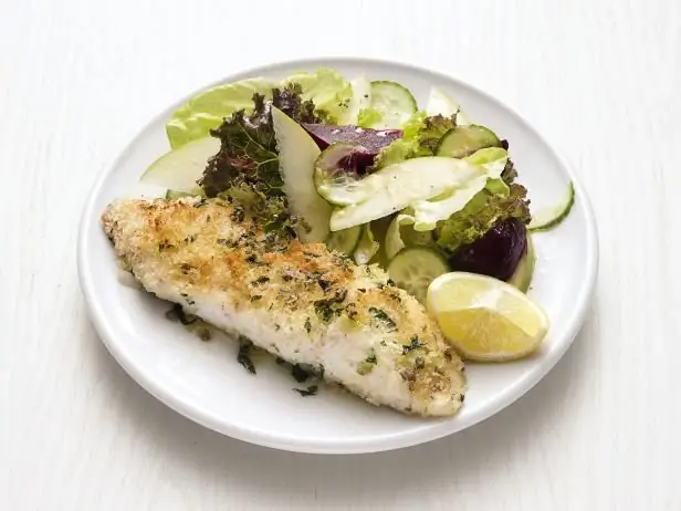 mit Zitrone gebackener Fisch