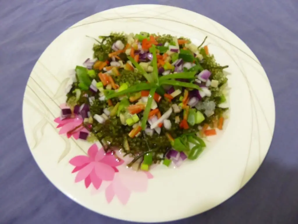 seaweed dish