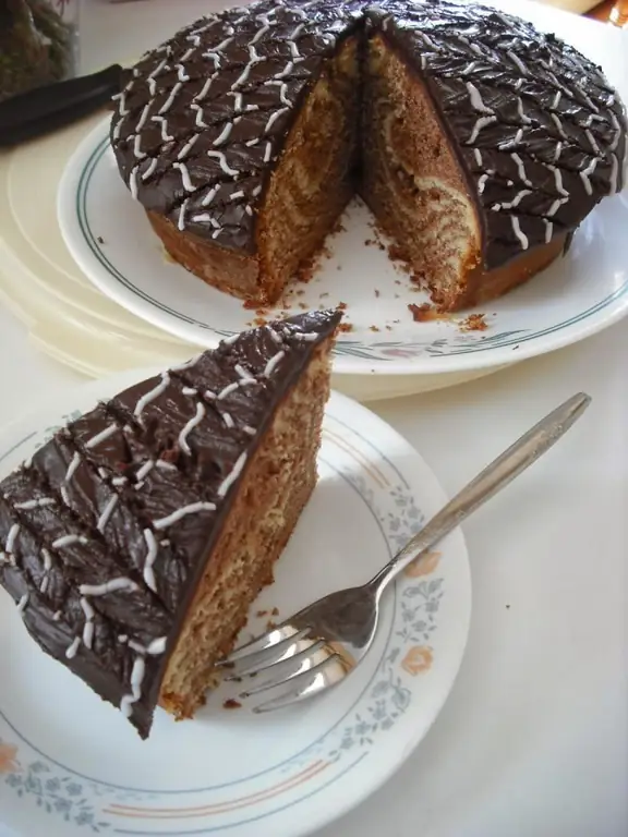 Chocolate glaze