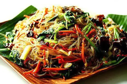 korean rice noodle salad