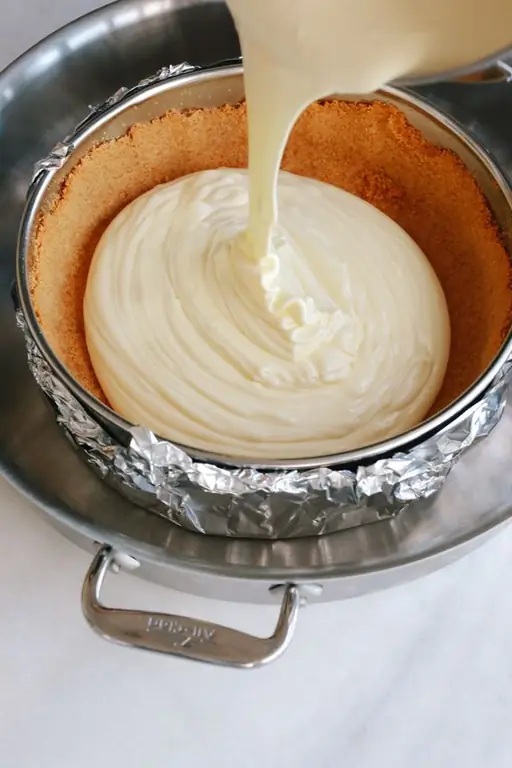 Sådan bages mascarpone cheesecake