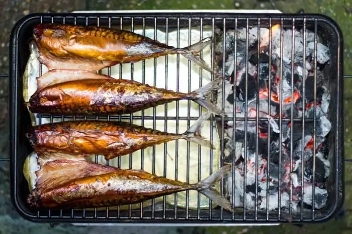 หมักสำหรับปลาที่สูบบุหรี่: คุณสมบัติการทำอาหาร สูตรอาหารที่ดีที่สุด และบทวิจารณ์