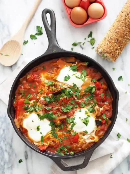 Resipi masakan shakshuka