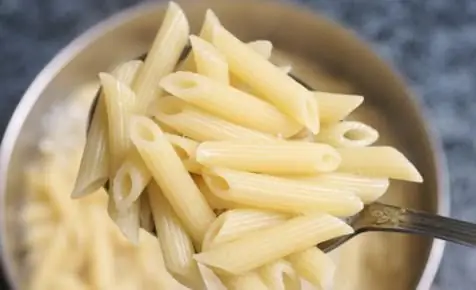 Composició del producte de pasta