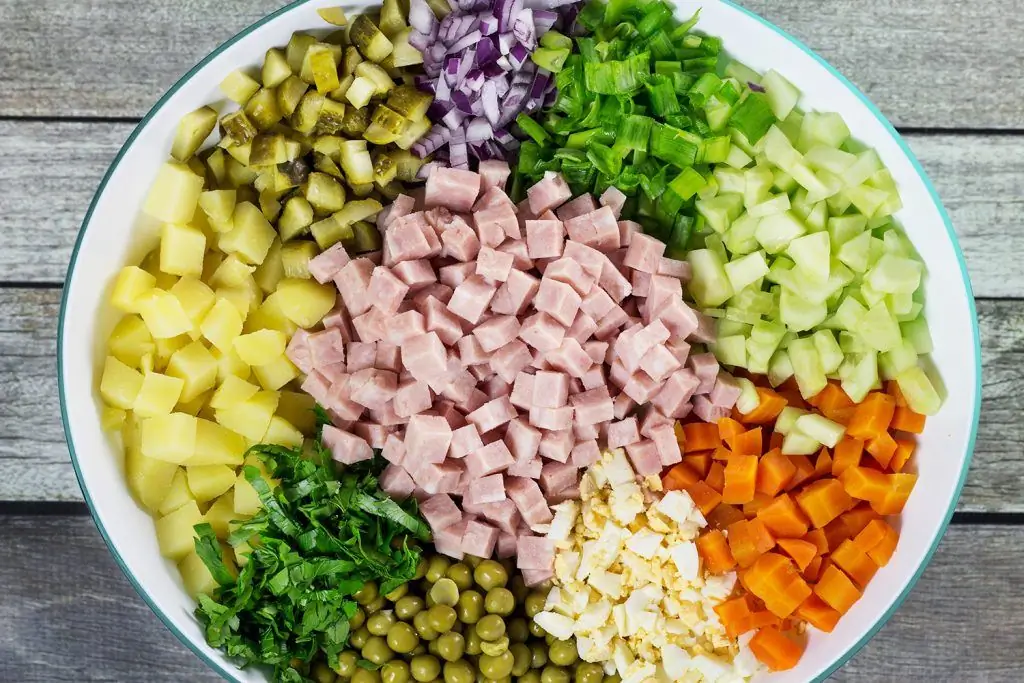 Quelle est la différence entre la salade Olivier et la salade d'hiver ? Recettes de salade préférées