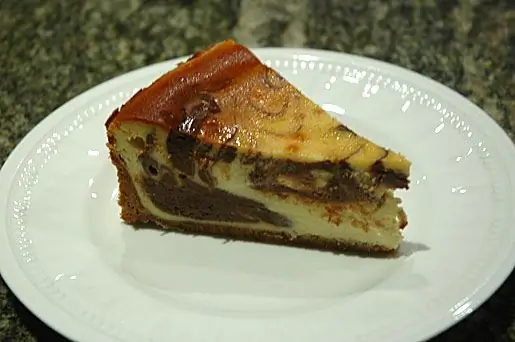 Cheesecake au cacao