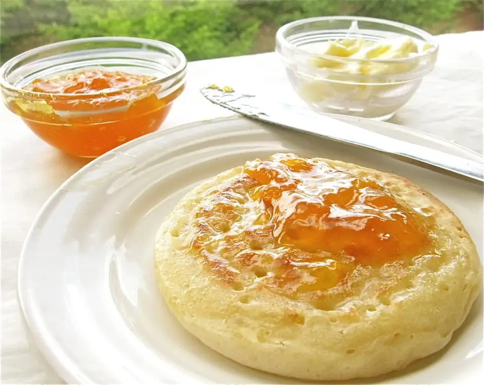 buñuelos con mermelada