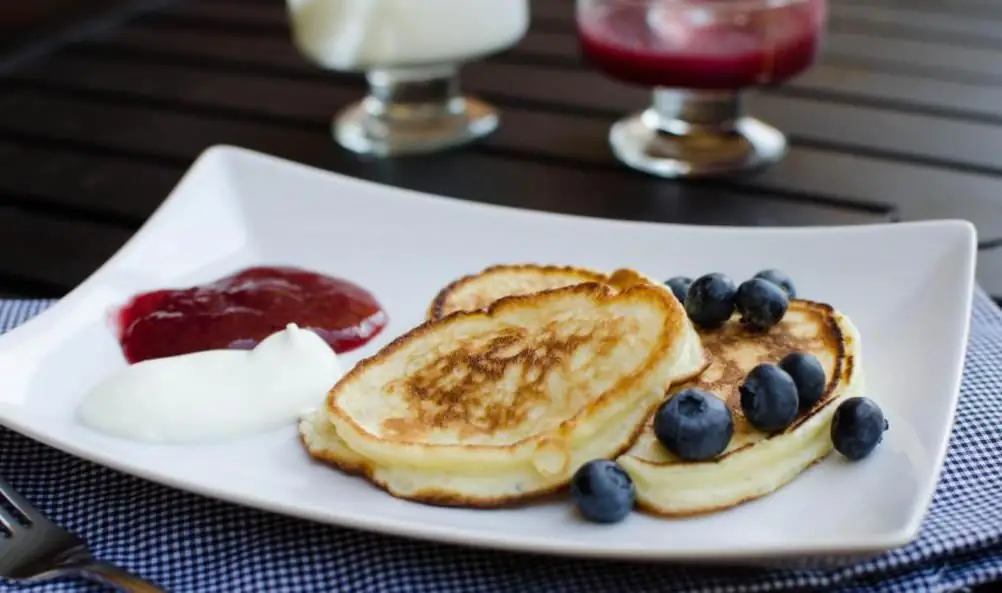 Buñuelos en un plato