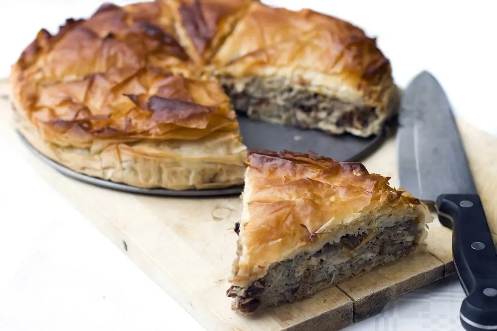 Greek meat pie