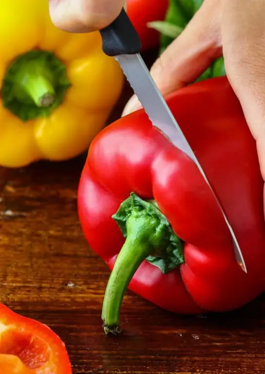 lean peppers stuffed with vegetables