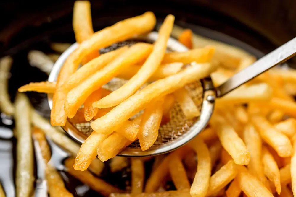 French fries in a multicooker