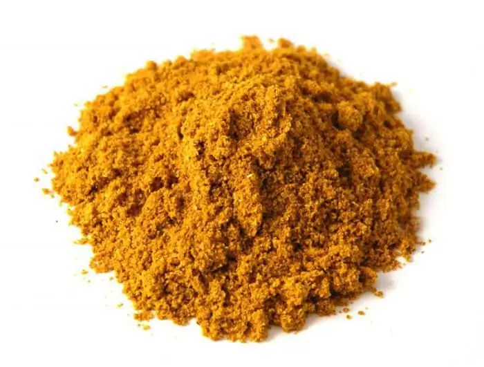 curry seasoning muaj txiaj ntsig zoo