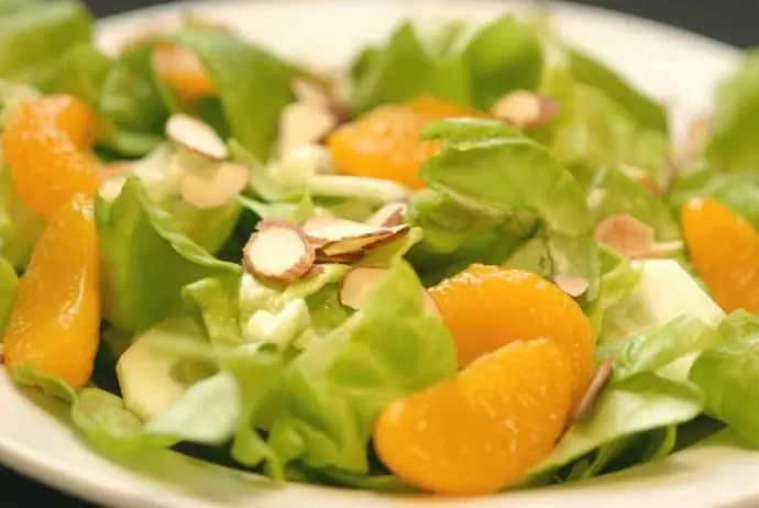 recipe ng tangerine salad