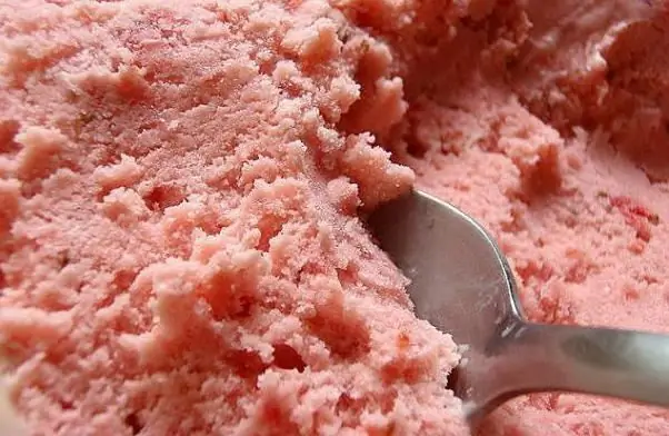 Tomato ice cream recipe. History of tomato ice cream