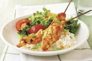 Chicken kebab: the best recipes, cooking features and recommendations