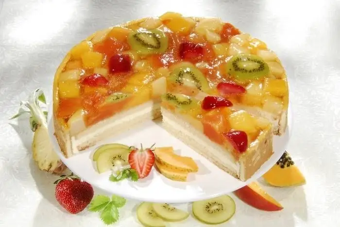 Deliziosa torta alla frutta