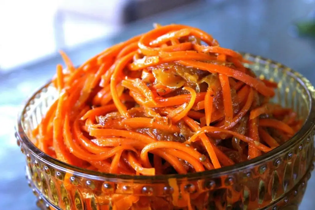 Korean carrot recipe